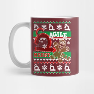 XMAS UGLY SWEATER AGILE Mug